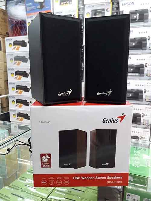 Hàng mới về loa vi tính _ loa 2.0 genius sp-s110_chất lượng âm thanh cực hay mẫu mới 2023