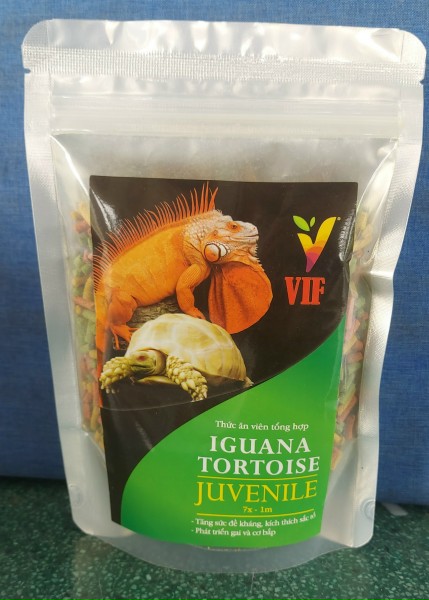 VIF thức ăn dành cho bò sát (iguana)