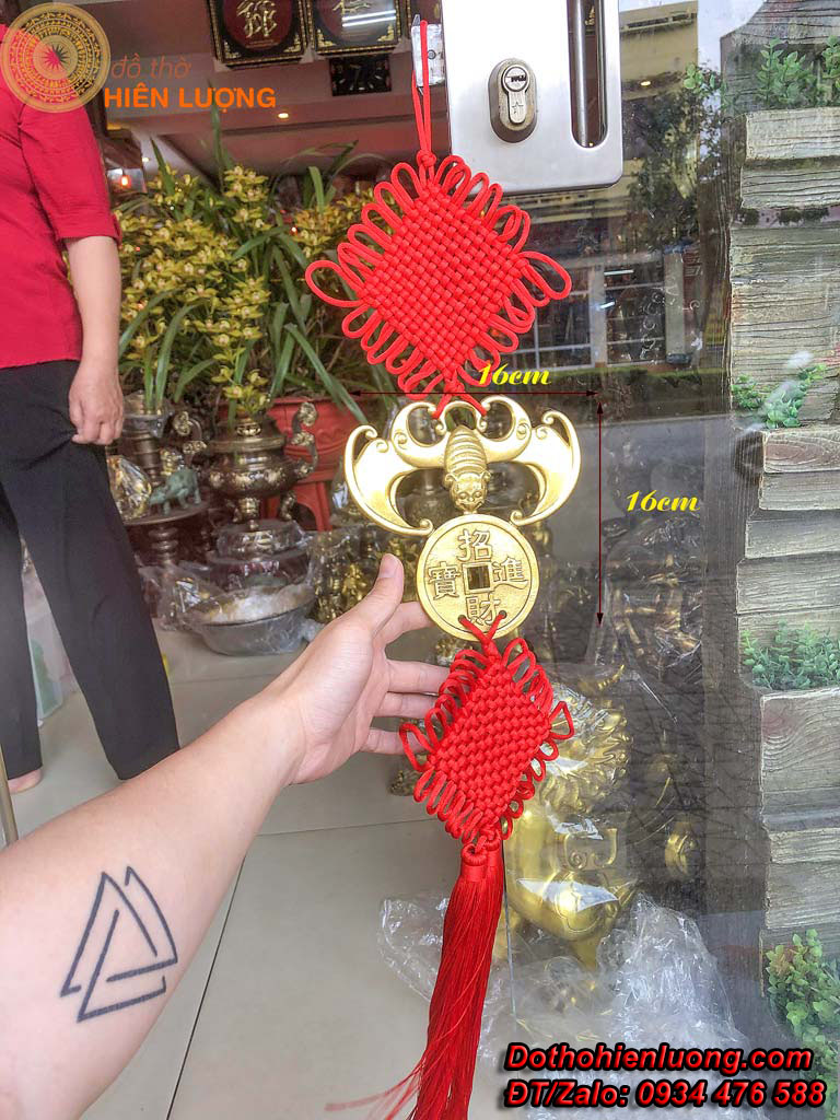 Dơi đáo nhãn tiền bằng đồng - dơi ngậm tiền cổ phong thủy