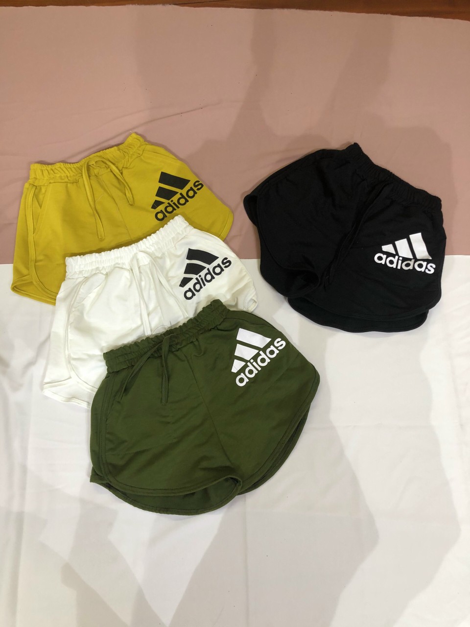 Quần short thun thời trang adidas nữ siêu hot hit về đủ màu