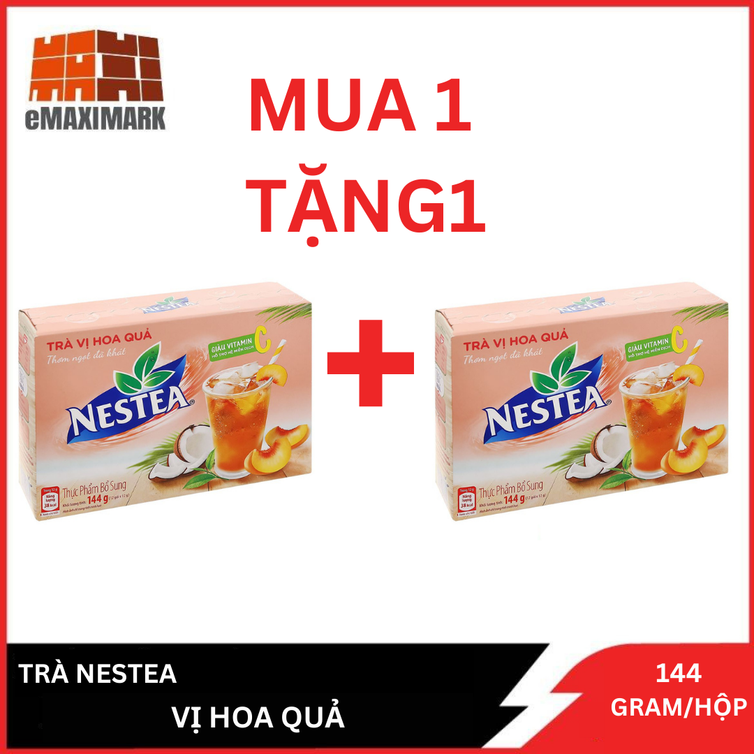 Trà nestea hoa quả hộp 144g