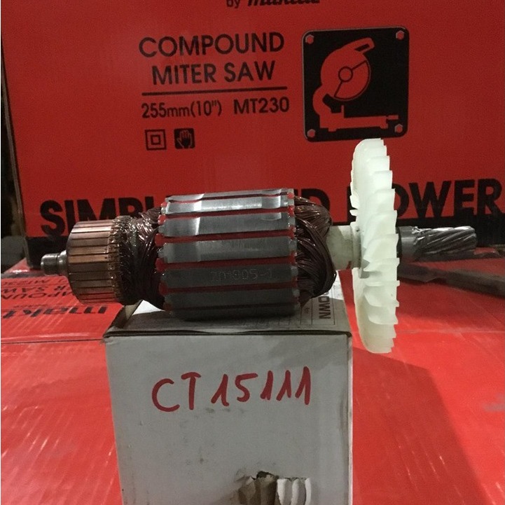 Rotor máy cắt nhôm, cắt gỗ crown ct15111