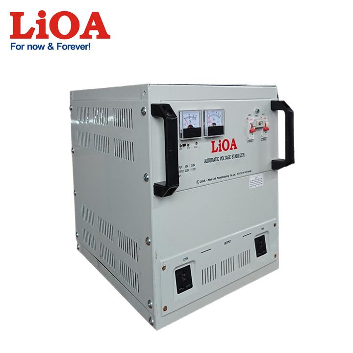 [Trả góp 0%] Ổn áp 1 pha LiOA DRII-7500II