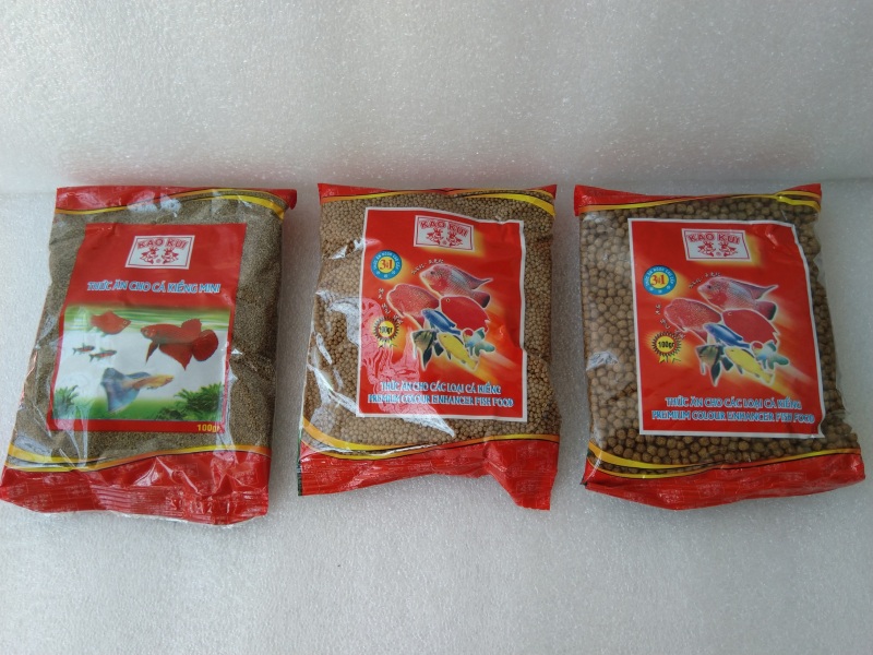 Thức ăn cá cảnh Kaokui, bịch 100gr.