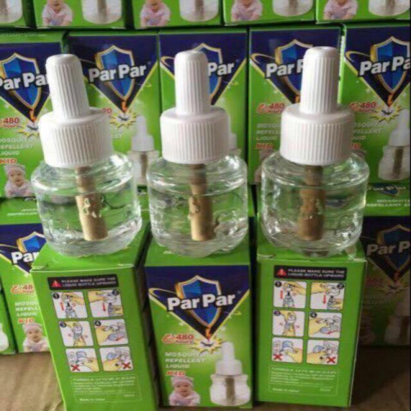Combo 10 Lọ Tinh Dầu Đuổi Muỗi Cao Cấp Parpar Tác Dụng 480 Giờ