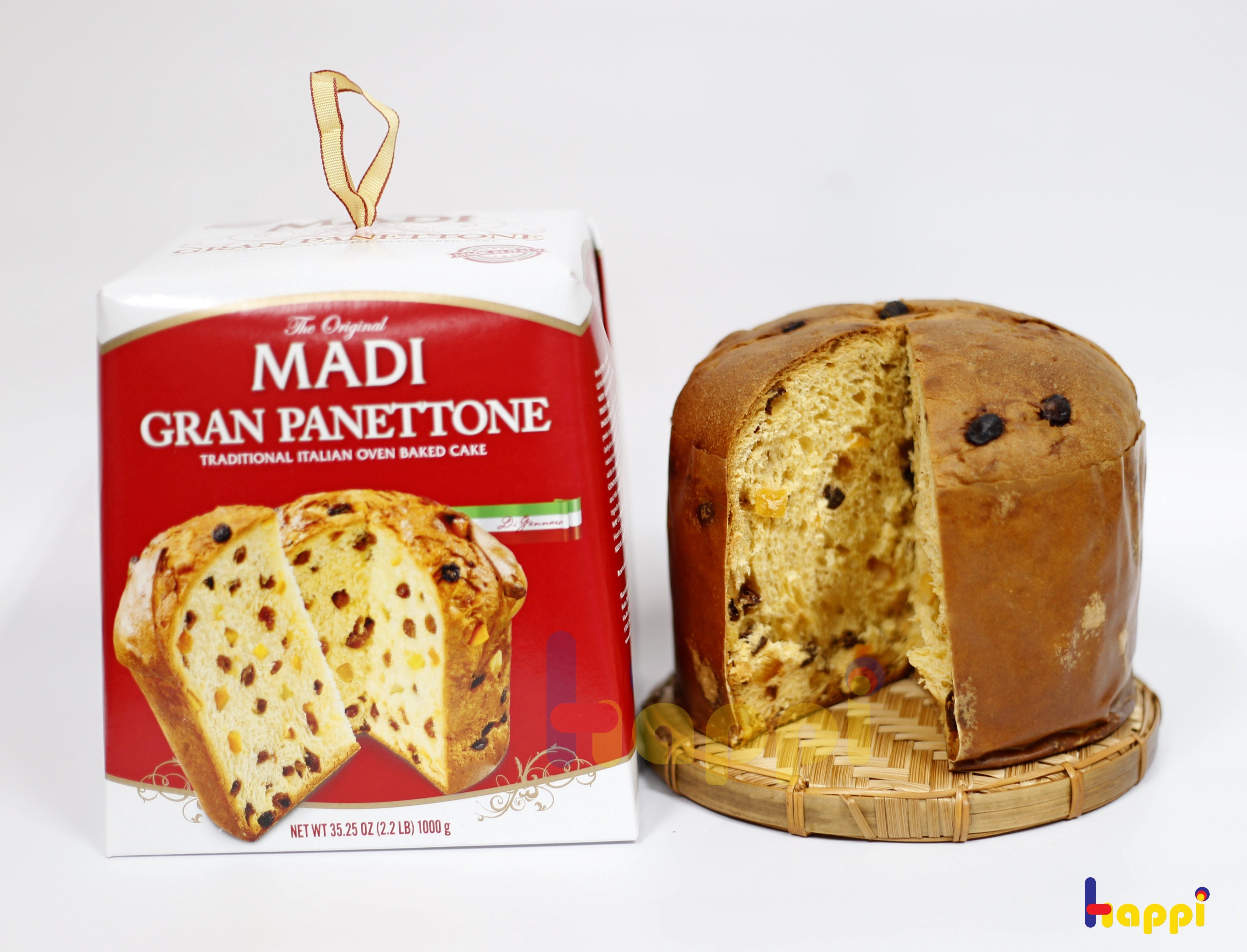 Bánh Madi Gran Panettone Italian Cake (1000g)