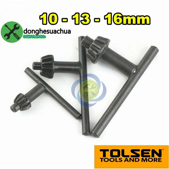 Cây mở khóa đầu kẹp mũi khoan Tolsen (10-13-16m)
