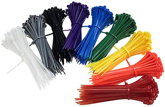 Dài 15cm - Bịch 100 chiếc dây thít nhựa - Được chọn màu (mỗi bịch 1 màu)