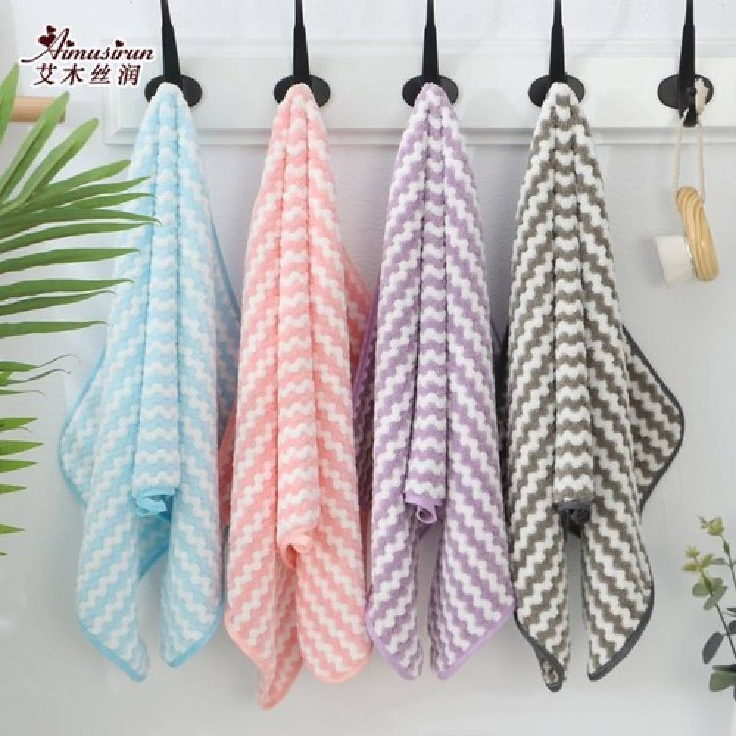 Khăn mặt lông cừu siêu mềm  xuất hàn