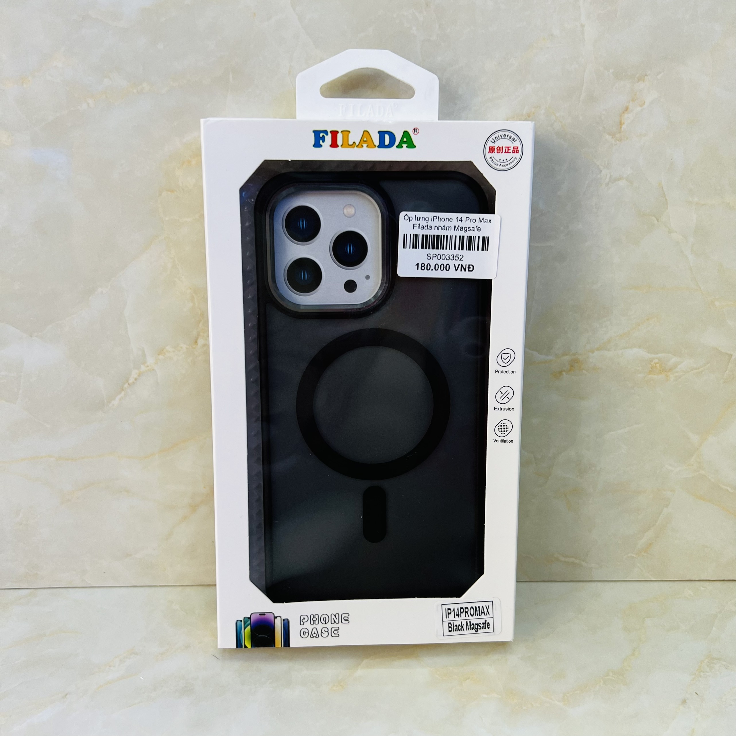 Ốp lưng iPhone 14 Pro Max Filada magsafe viền màu