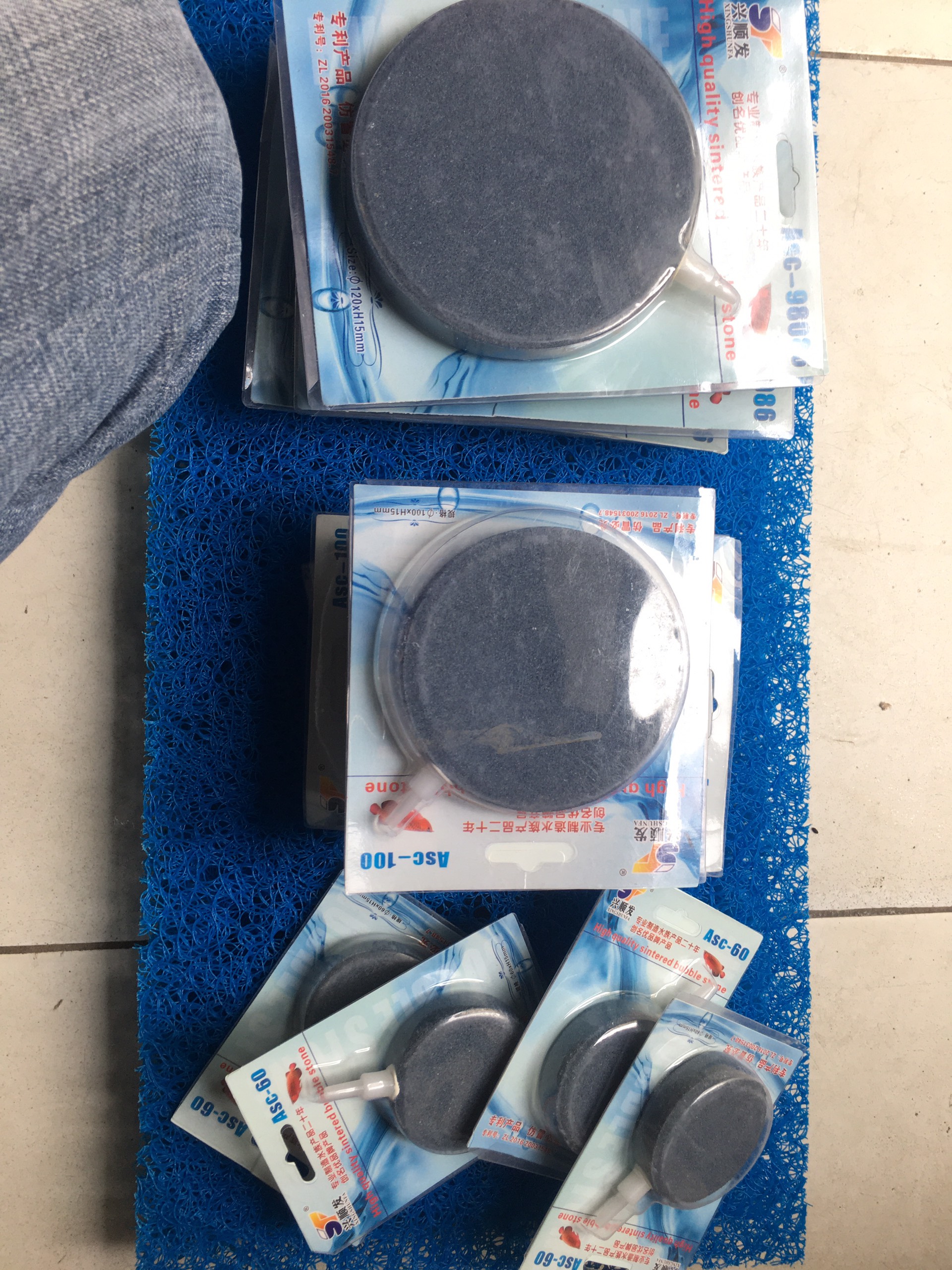 Đĩa sủi Oxy dùng cho máy sủi bể cá cảnh phi 6,10,12cm,phụ kiện bể cá cảnh.