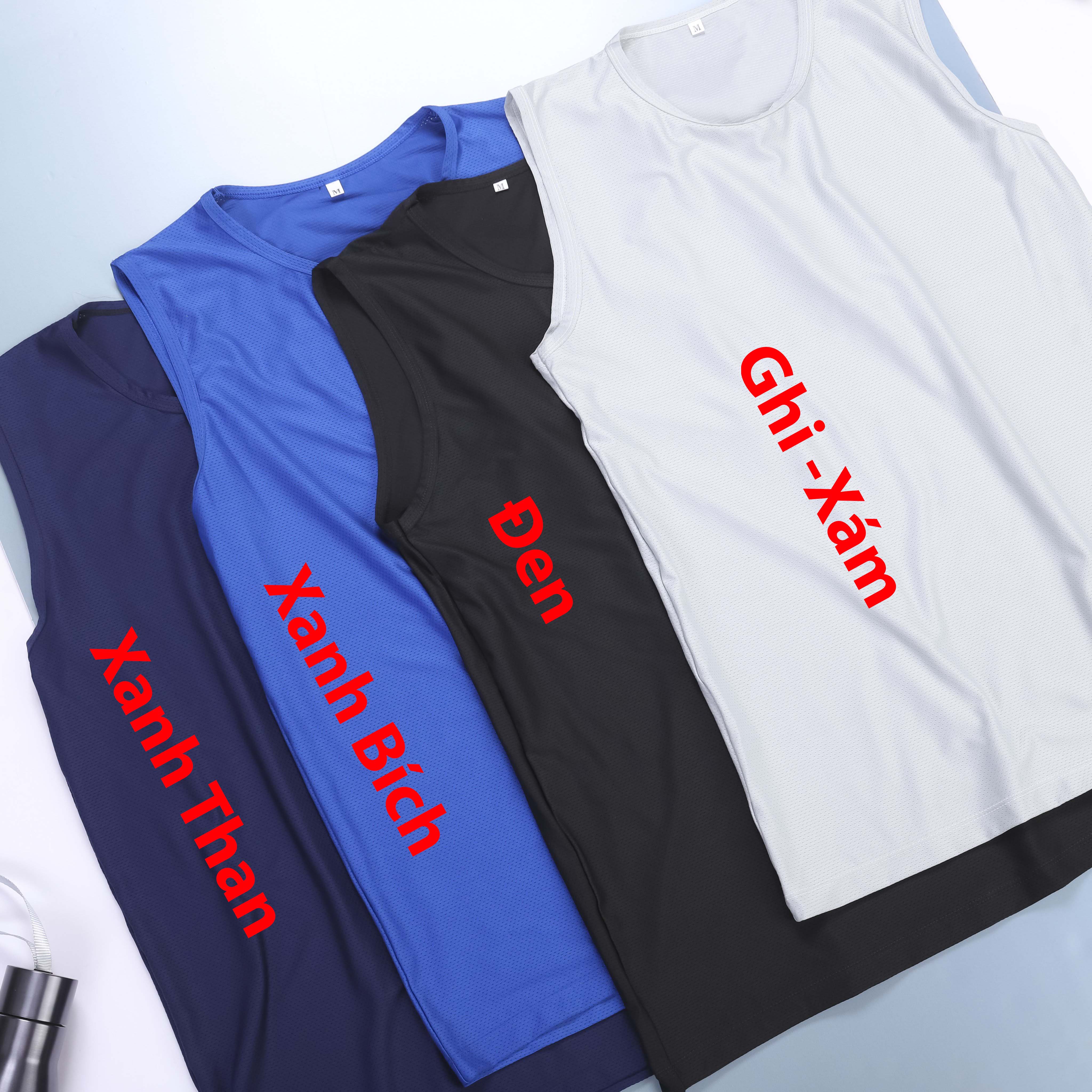 Áo sát nách nam tanktop basic màu trơn