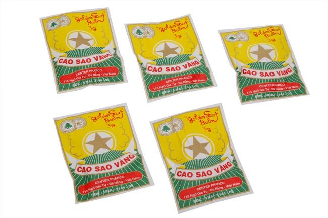 Cao sao vàng TW3 - Combo 5 gói 3g