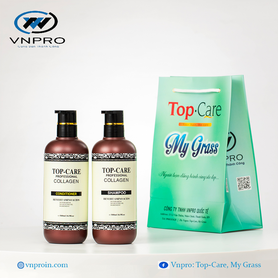 Dầu gội/Dầu xả Top-Care phục hồi tóc 500ml