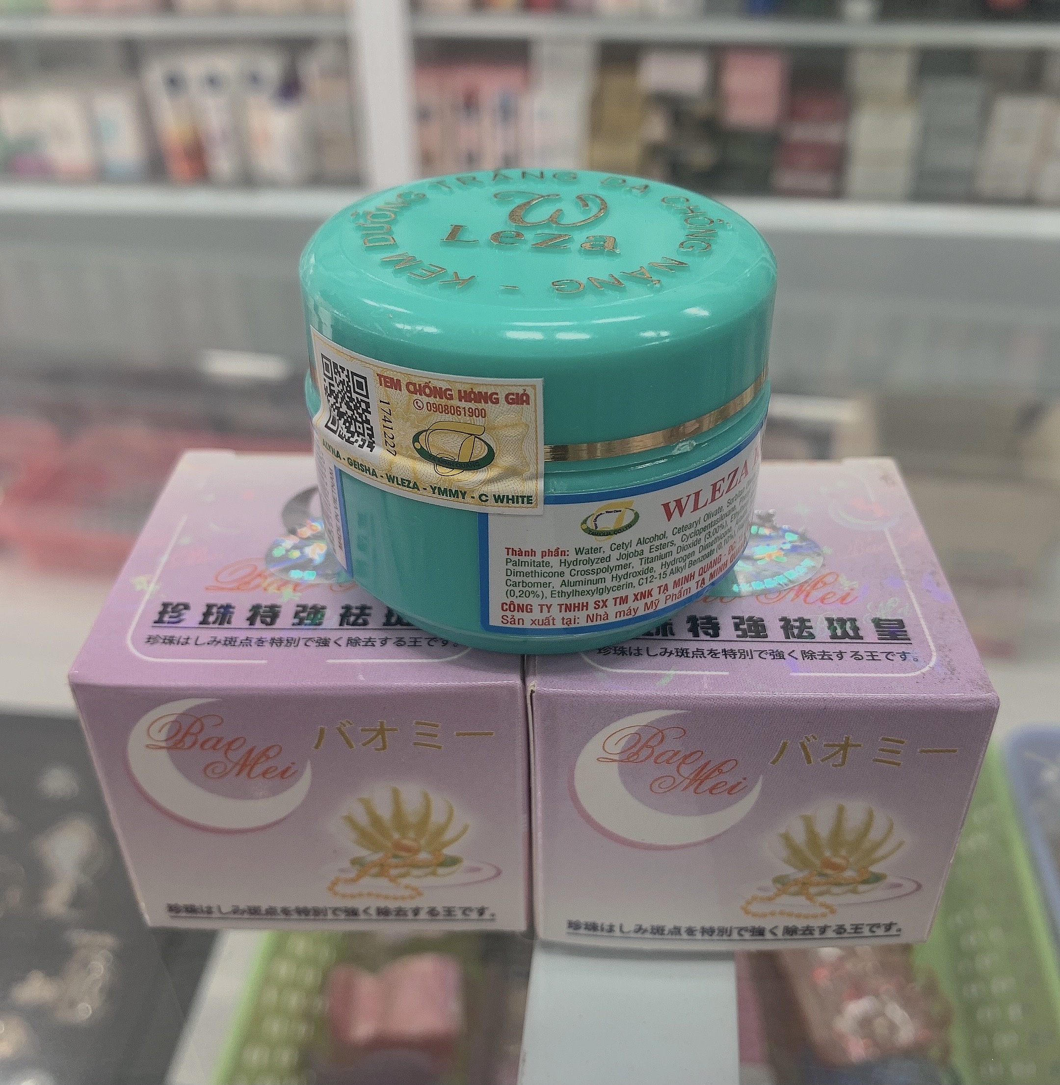 Combo kem wleza và kem nửa vầng trăng