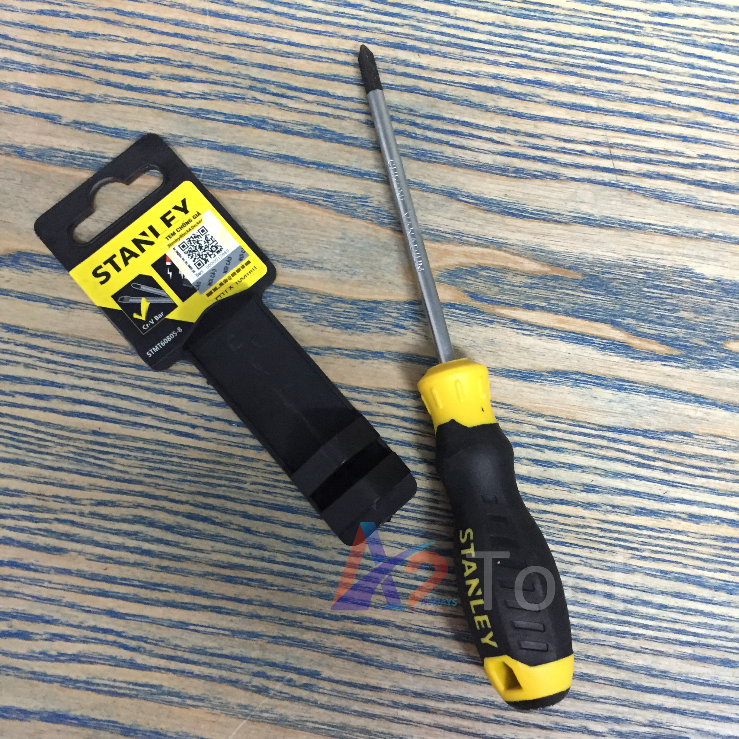 Tua vít bake ph1x100mm có từ stanley stmt60805-8
