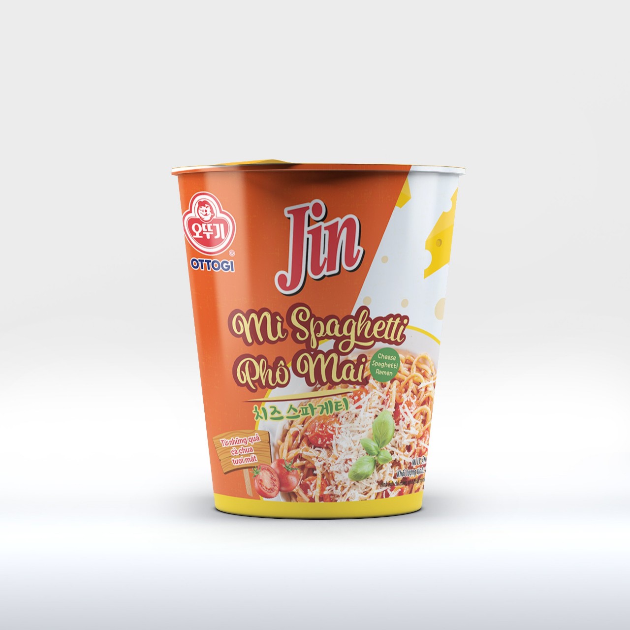 Mì Ly Spaghetti Vị Phô Mai Ottogi 85g