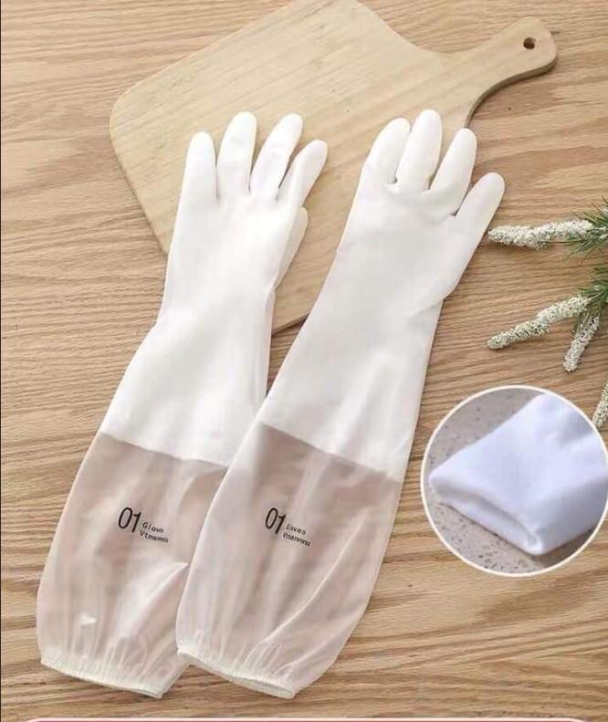 Găng tay siêu dai lót nỉ bảo vệ đôi tay bạn