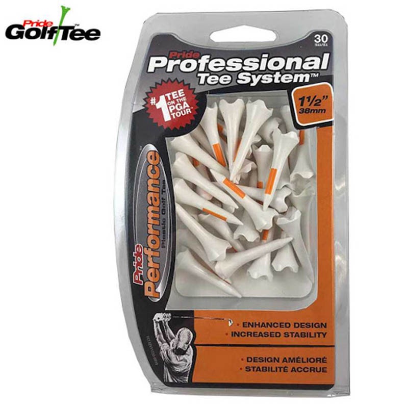 Tee golf (tee phát bóng gôn) Tee Pride Professional System - 1 1.2 38 mm 2 3/4( 69mm ) - 3 1/4 ( 83mm)