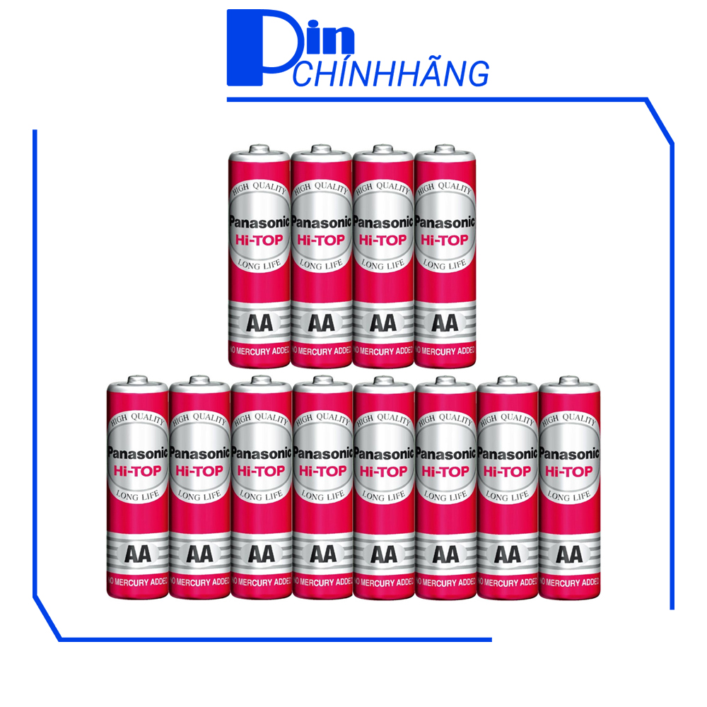 Bộ 12 Pin AA Panasonic R6DT High Quality