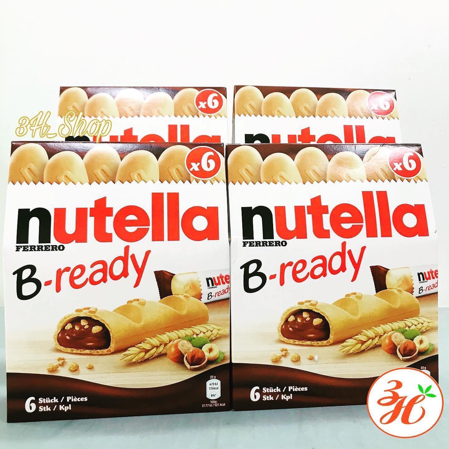 Bánh Nutella nhân kem socola hạt phỉ từ Đức