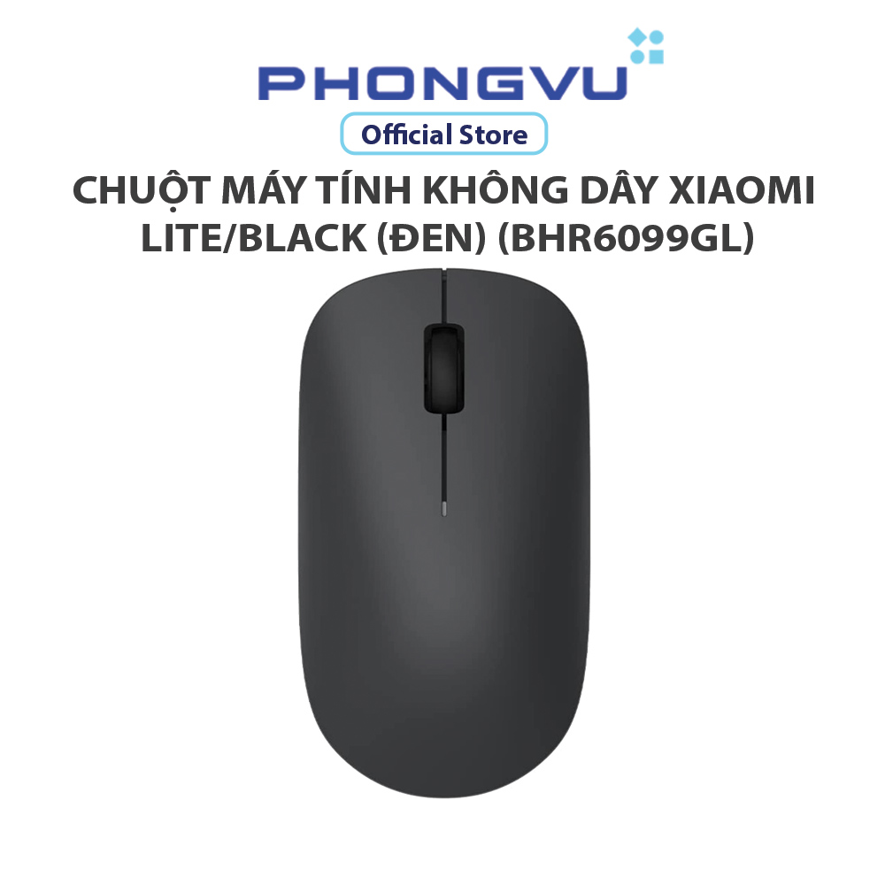 Xiaomi Wireless Mouse Lite wireless mouse, black - BHR6099GL