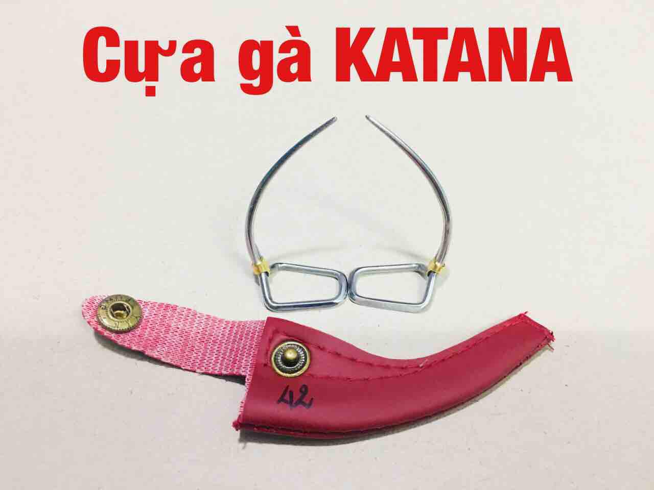 [HCM]Cựa gà tre 42 bọc đồng