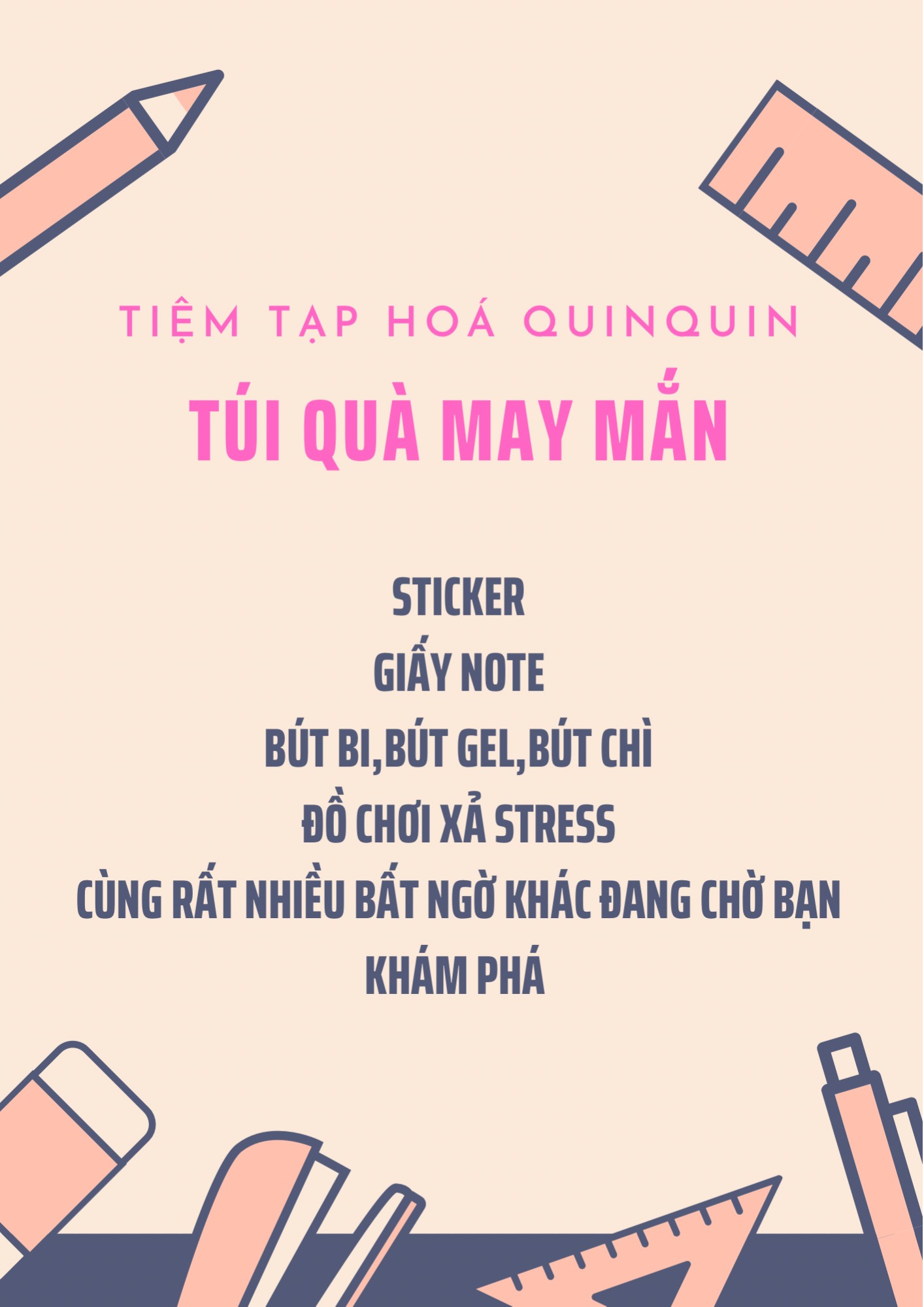 🎈 🎉 🎊 🎋 🎌 🎍 🎎 🎏TÚI QUÀ MAY MẮN VĂN PHÒNG PHẨM🎈 🎉 🎊 🎋 🎌 🎍 🎎 🎏