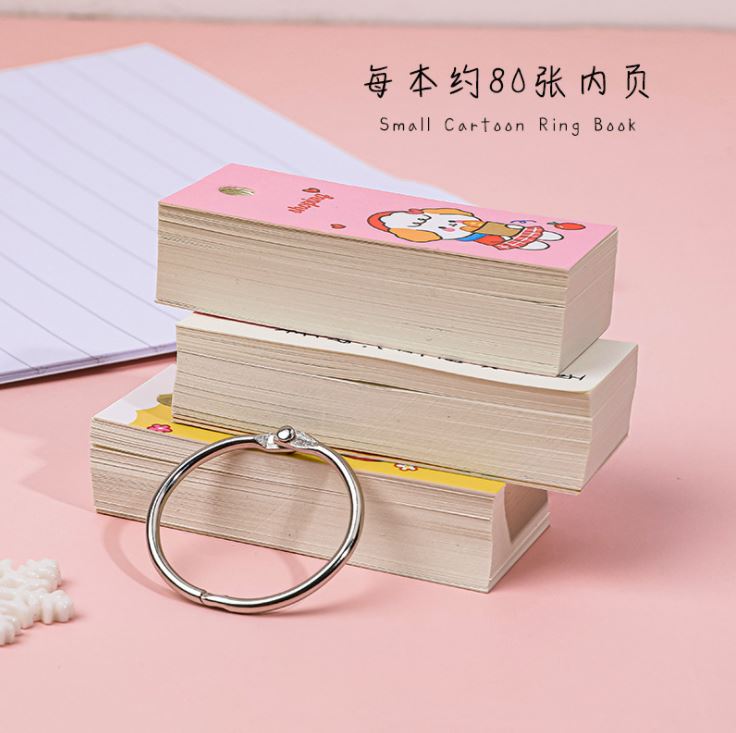 Sổ Học Từ Vựng Có Móc Treo Kute H140