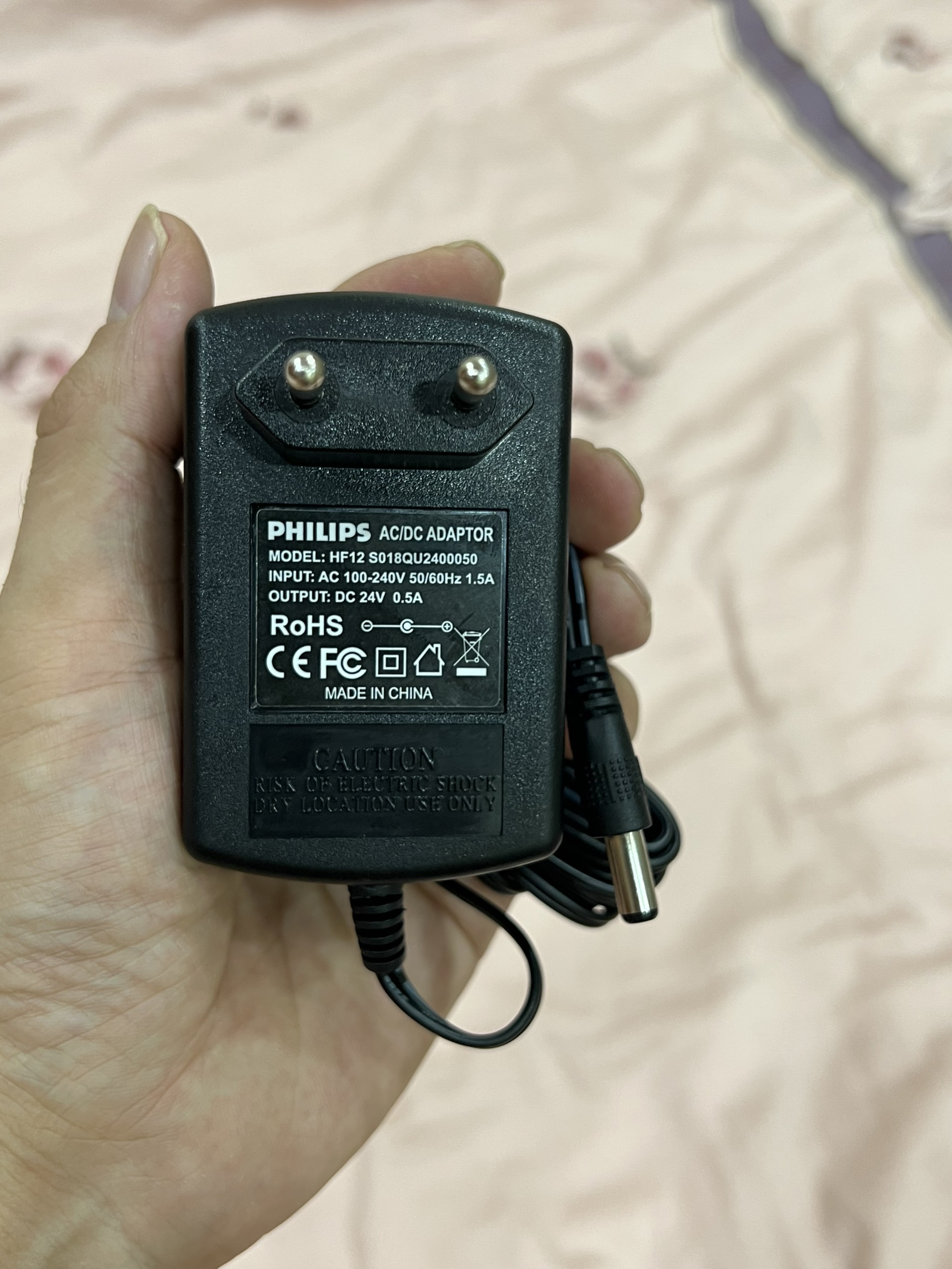 adapter nguồn 24v 0.5a (24v 500ma) loại tốt