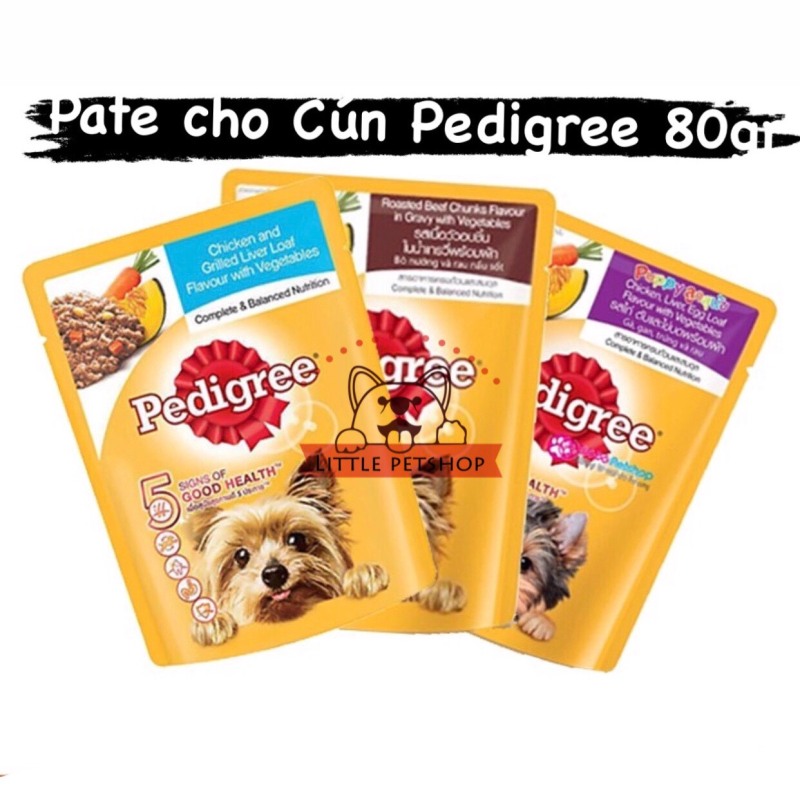 Pate cho Cún PEDIGREE Gói 80gr