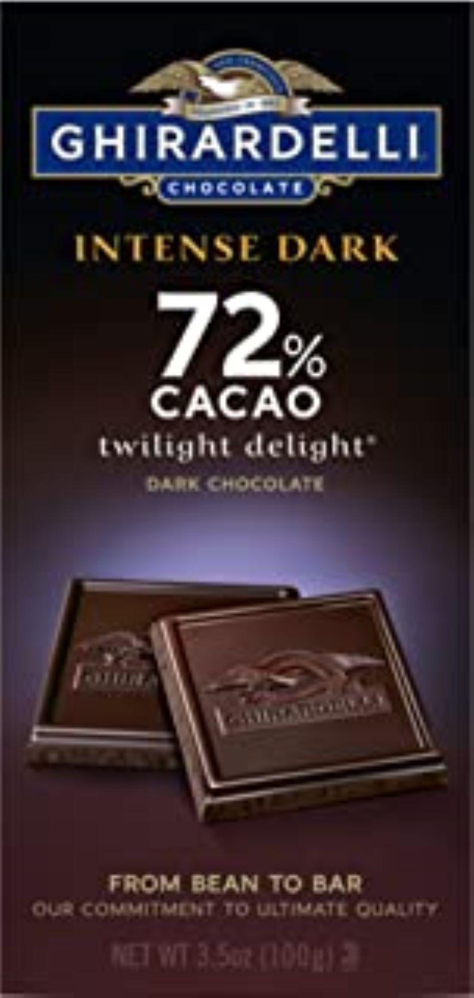 Socola đắng Dark Ghirardelli 72% - Hàng nhập từ Mỹ