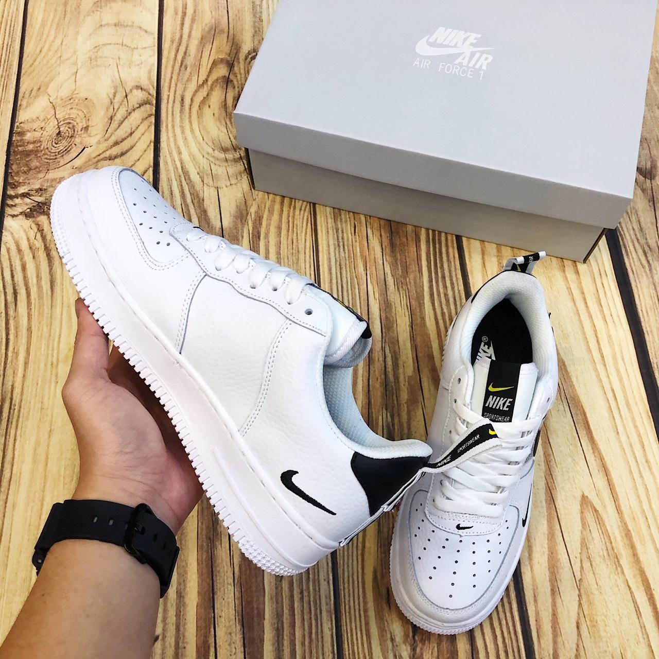 [HCM]Giày Force 1 nam nữ cao cấp êm bền nhẹ thoáng thời trang (trắng)