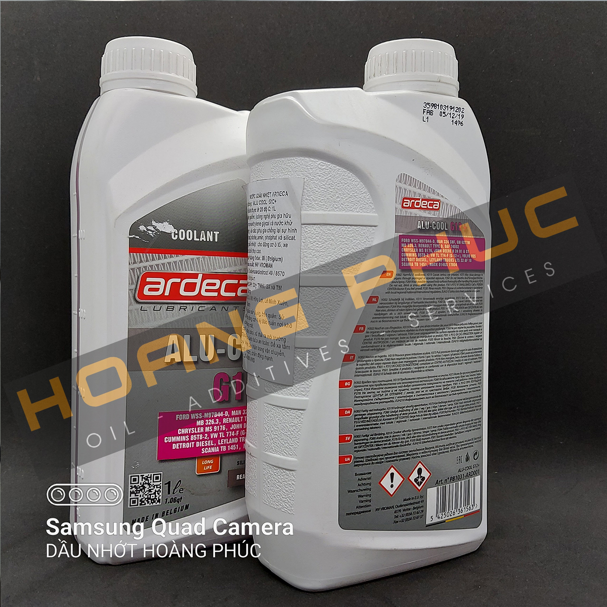 Nước làm mát  động cơ ARDECA G12+ 1L