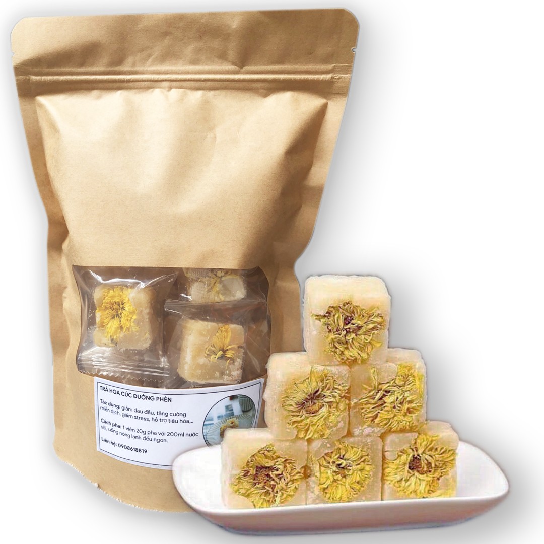 Trà hoa cúc đường phèn mật ong loại đặc biệt- 1kg