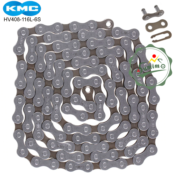 Sên KMC HV408-116L 6 Speed - Chính hãng