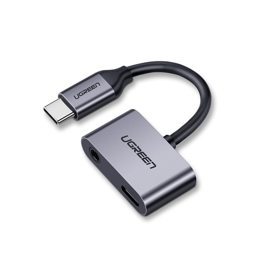 Cáp Chuyển Usb Type C To Audio 3.5Mm Ugreen 50596 - Usb-C To Audio