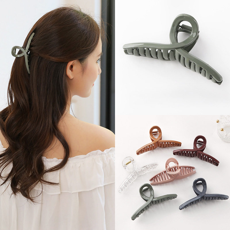 Kẹp Tóc Càng Cua Hàn Quốc Nhiều Màu