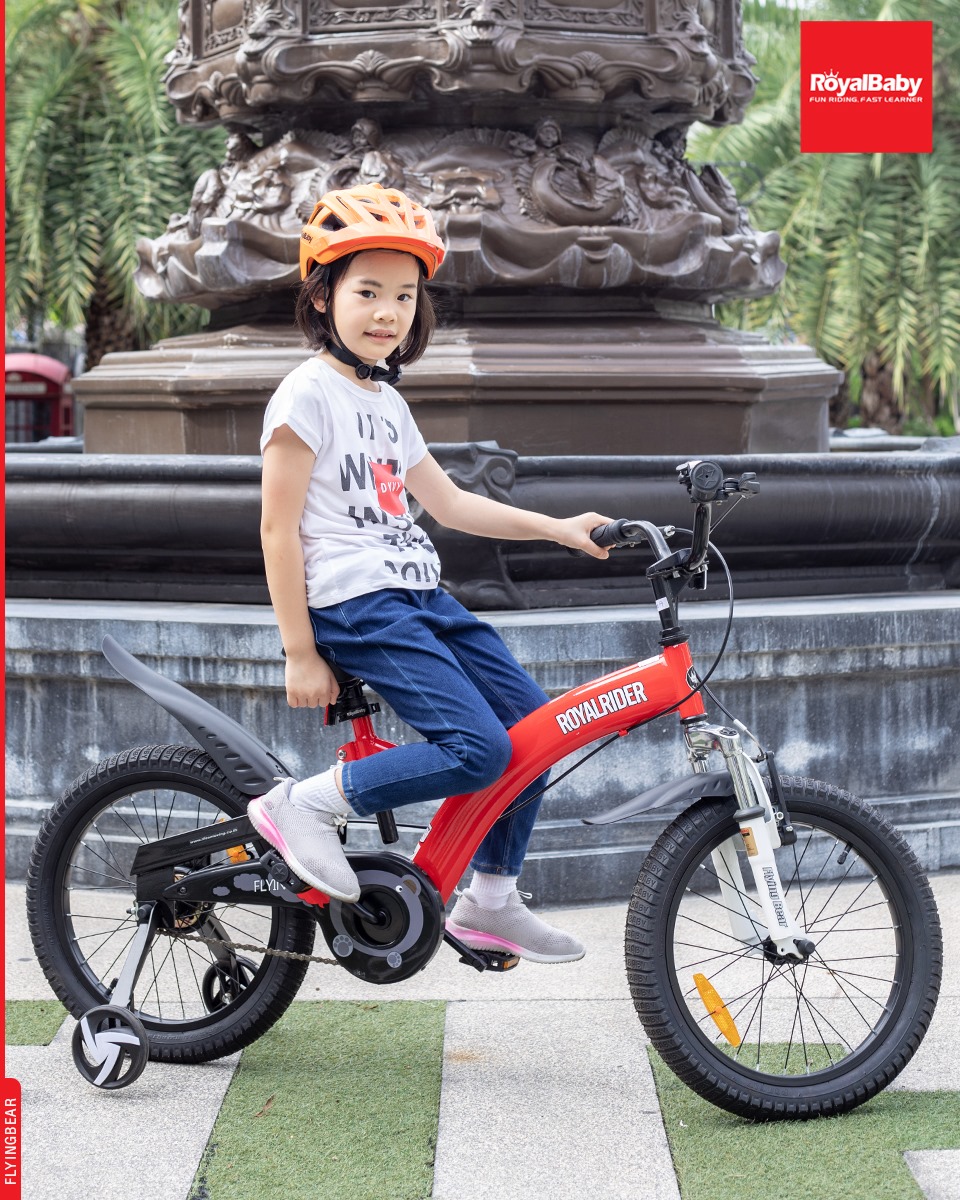 XE ĐẠP TRẺ EM ROYALBABY FLYING BEAR SIZE18 CHO BÉ 7-12 TUỔI