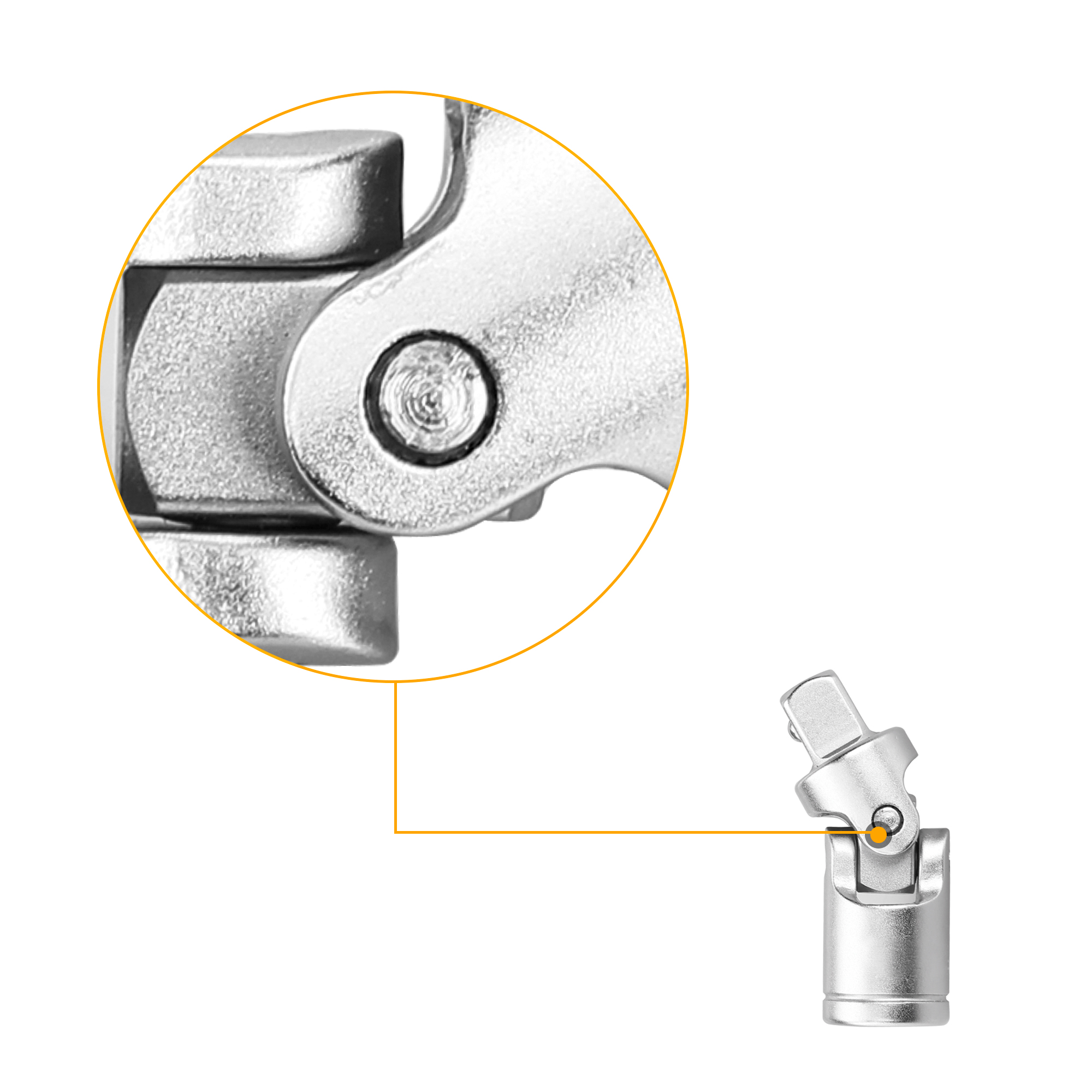 INGCO HHUJ1121 Đầu nối lắc léo 1/2