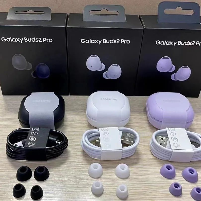 [ Mẫu 2024 ] Tai Nghe Buds2 Pro (Đen Graphite) Buds 2 Pro - Bluetooth True Wireless Tai nghe Bluetooth True Wireless Buds 2 Pro (Tím Bora)