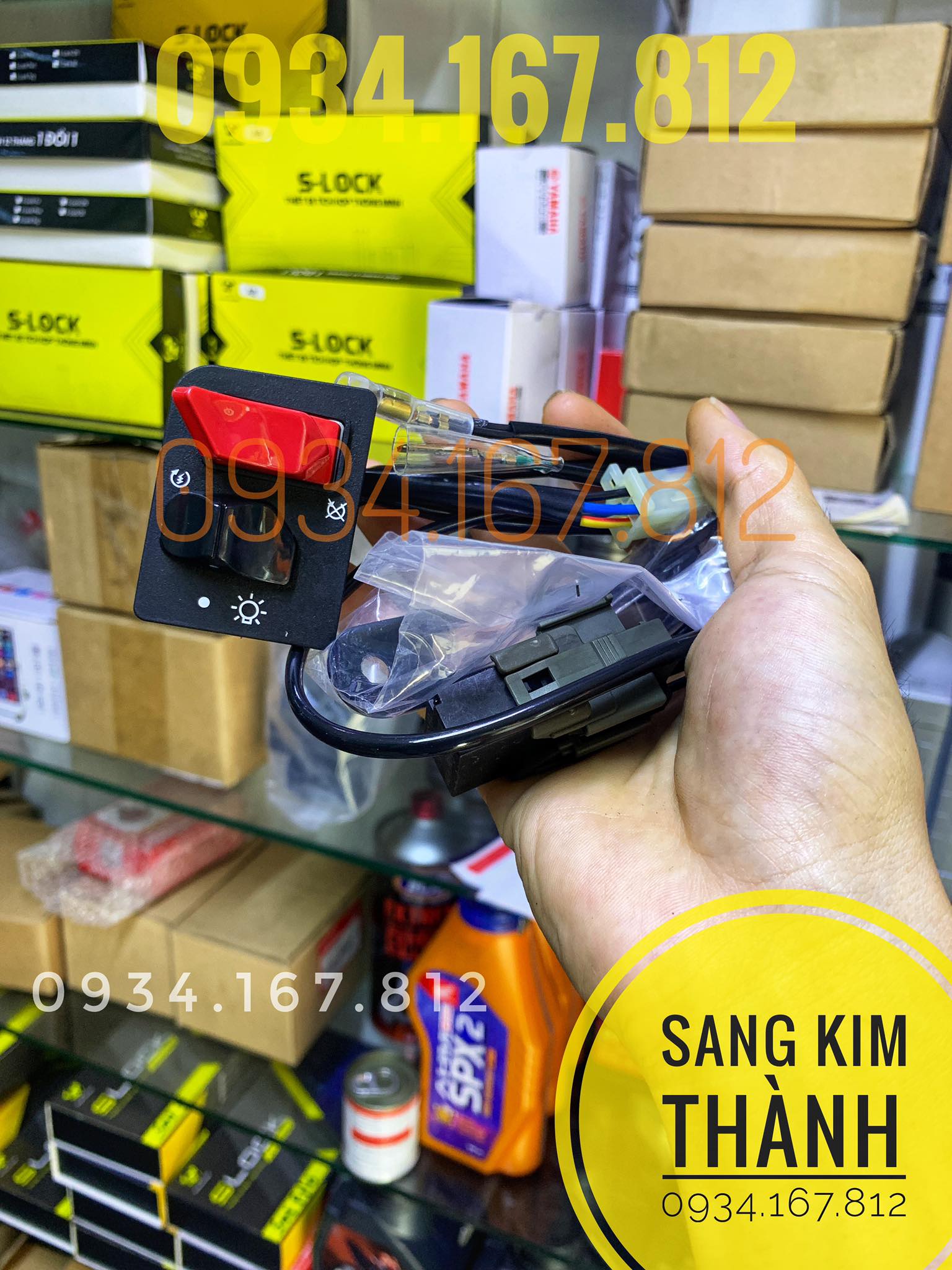 [HCM]BỘ CÔNG TẮC TẮT MÁY TẠM THỜI EXCITER 150
