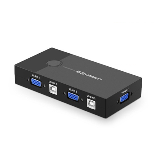 Bộ chuyển kvm 2 pc sang 1 màn hình ugreen 30357