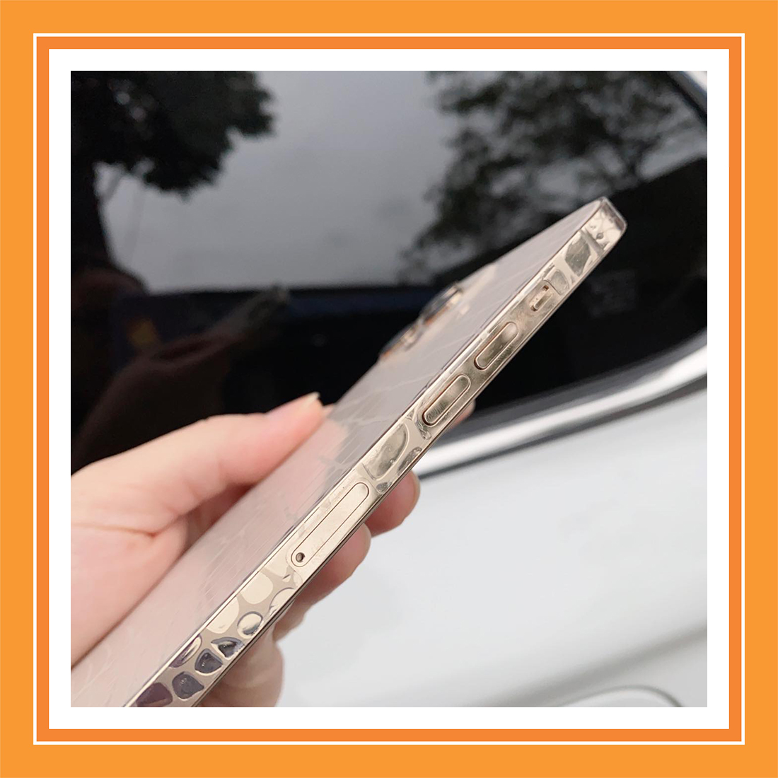 (13 Pro Max) Dán PPF cho Iphone (vân cá sấu)