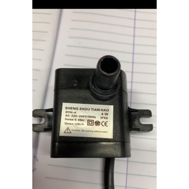 Bơm Quạt Điều Hoà , Quạt Hơi Nước ,Bể Cá 4W- Shop Có 3 Ảnh Quý Khách Có Thể Gủi Ảnh Mua Cho Chính Xác Nhé