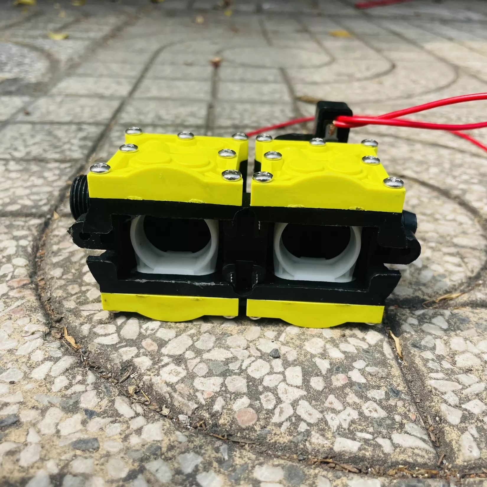 Đầu Bơm Đơn, Bơm Đôi 12V DC - Linh kiện Máy Bơm Nước Mini