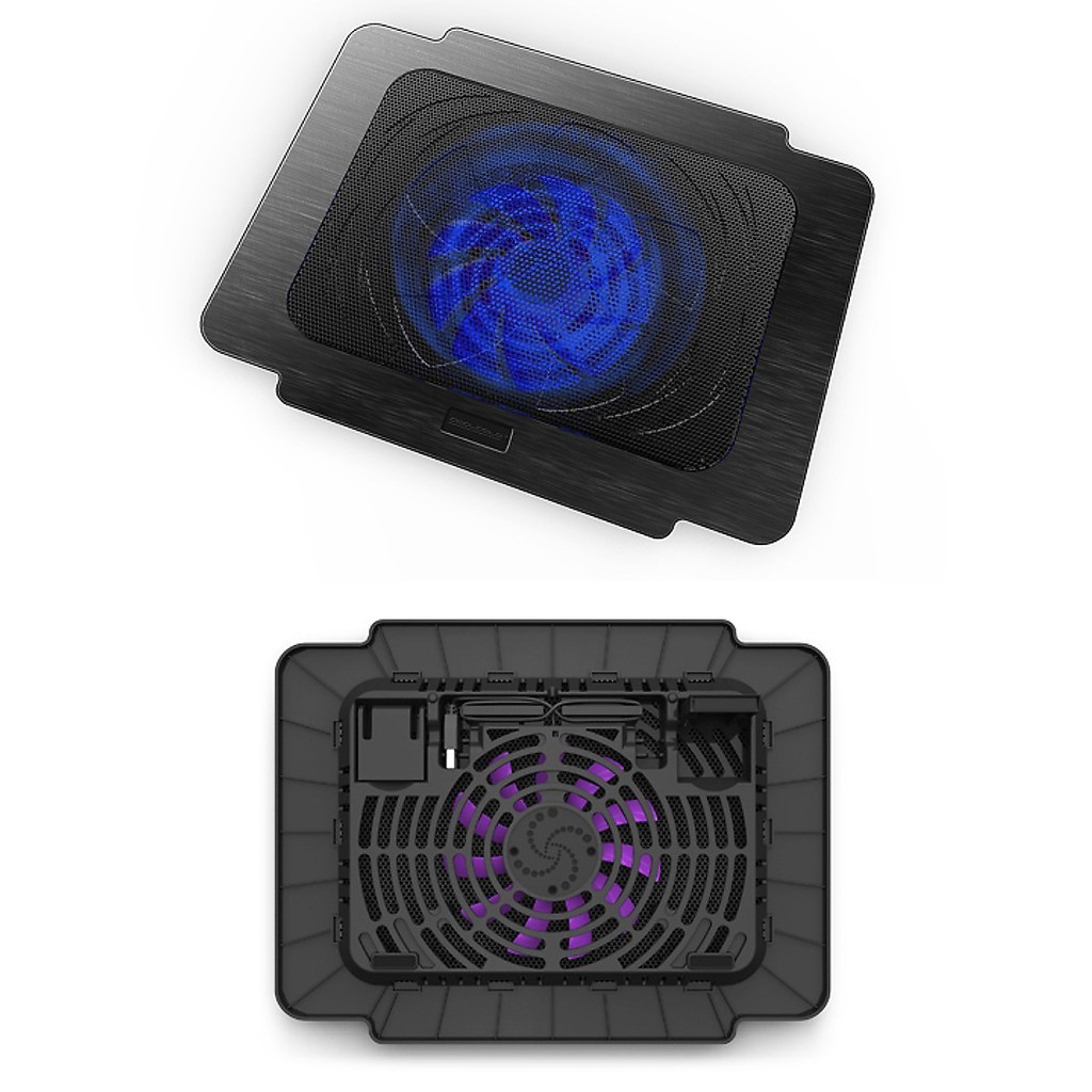 Đế Tản Nhiệt Laptop Cool Cold K16 (1 Fan To) - Hàng.