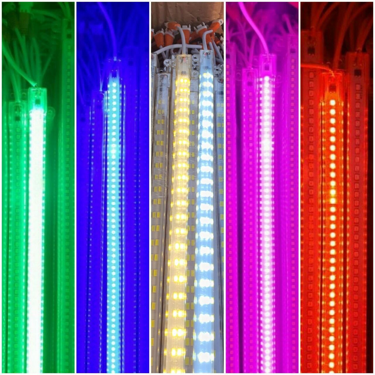[Combo] 10 đèn led thanh vỏ nhựa 220V 50CM - Điện Việt. Có thể nối tiếp nhiều thanh lại với nhau.