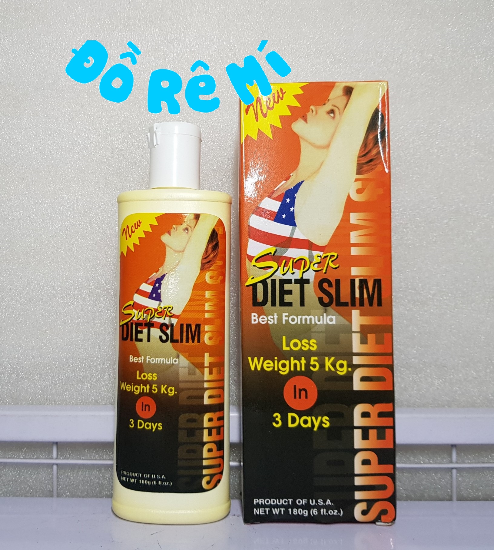 [HCM]Kem tan mỡ Super Diet Slim 180 gram USA