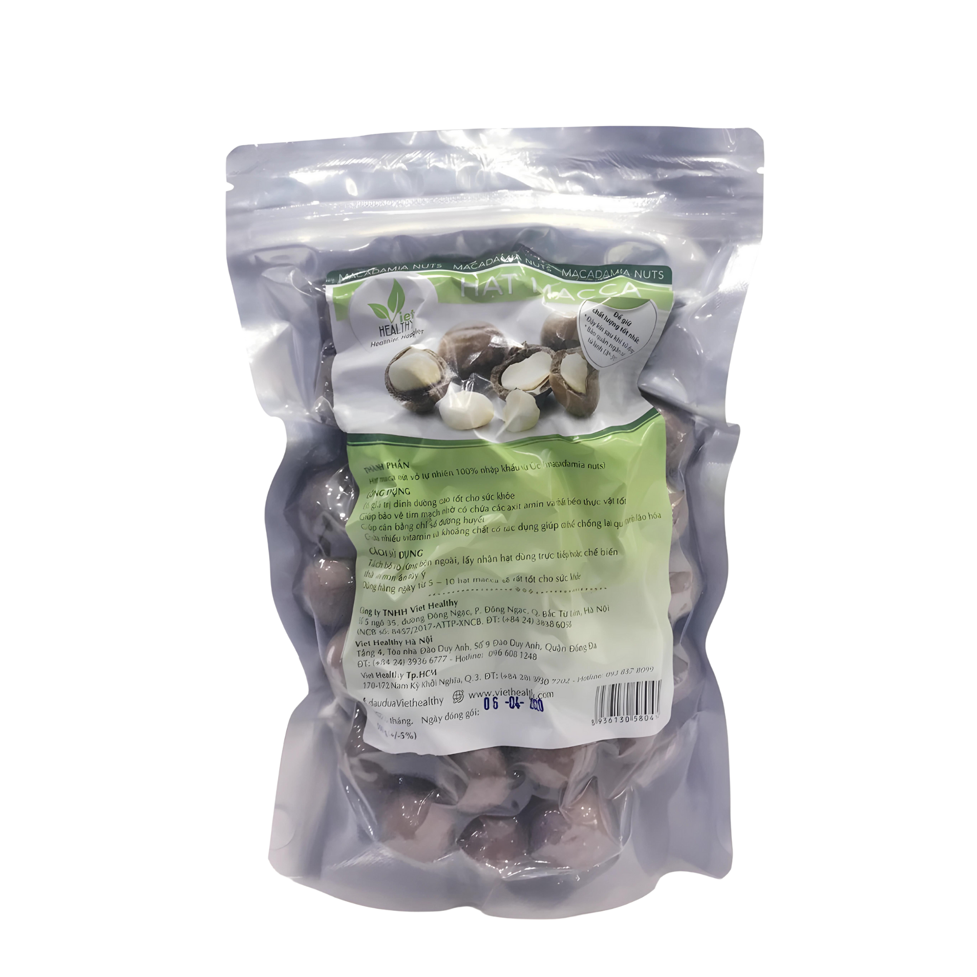 Hạt Macca Viet Healthy 500 gram